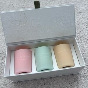 Van Cleef & Arpels Votive Candle Set - Pink, Green, Cream